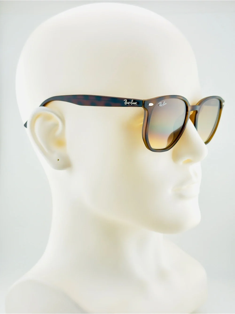 Ray-Ban Sunglasses RB4306 Matte Havana Frame With Gradient Brown Lenses UNISEX!